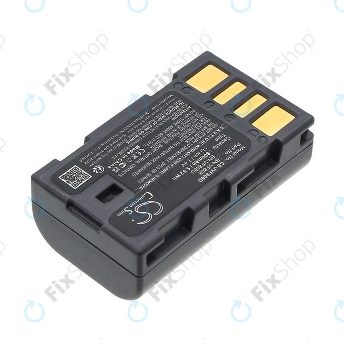 Bateria do JVC Gr-D850ek, 800mAh, Li-Ion, 7.4V, BN-VF808, HQ