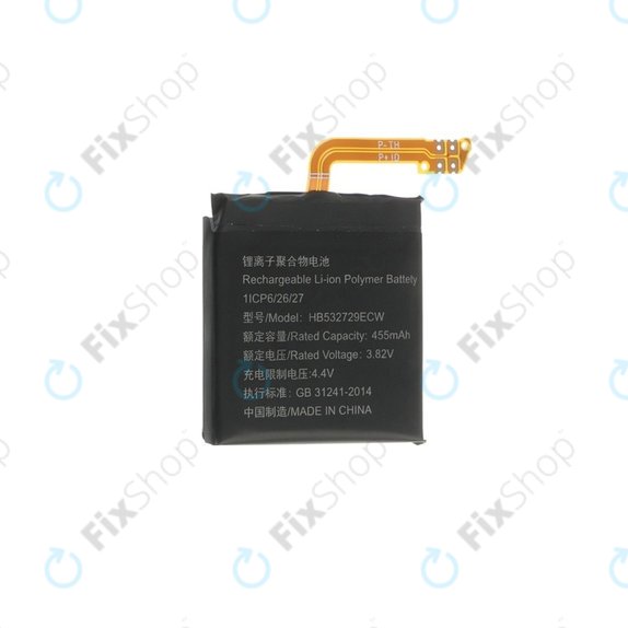 Bateria do Huawei Watch GT2 Latona-B19 46mm, HB532729ECW, 455mAh