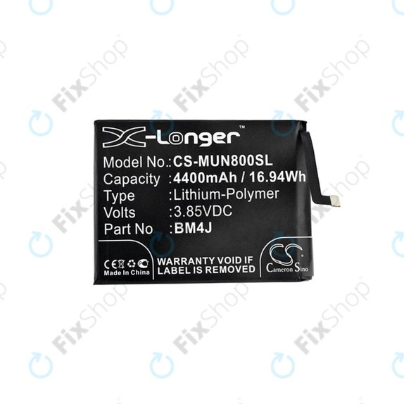 Bateria dla Xiaomi Redmi Note 8 Pro, 4400mAh, Li-Pol, 3.85 V, BM4J, HQ