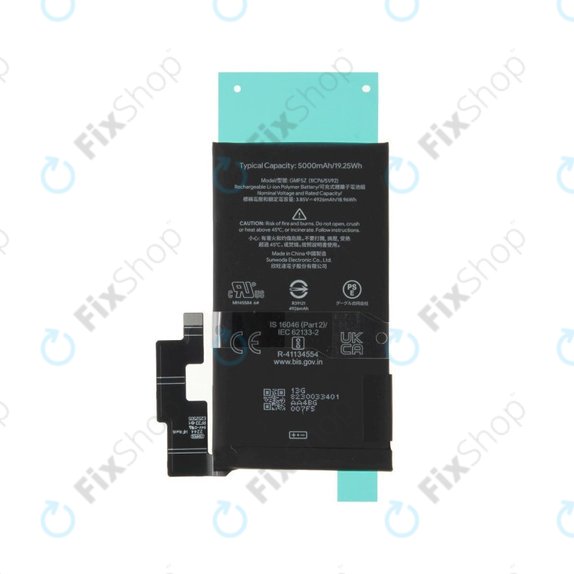 Bateria do Google Pixel 7 Pro GP4BC GE2AE, G949-00398-00, GMF5Z, 5000mAh, Genuine Service Pack