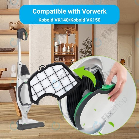 Filtr pyłu FP140 do Vorwerk VK140, VK150