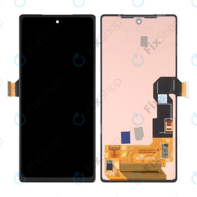 Wyświetlacz OLED do Google Pixel 6a, GX7AS, GB62Z, Ekran dotykowy bez ramki