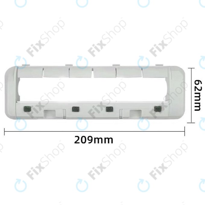 Pokrywa szczotki głównej do Xiaomi Mi Robot Vacuum Mop X10+, Dreame-series, Biały, White