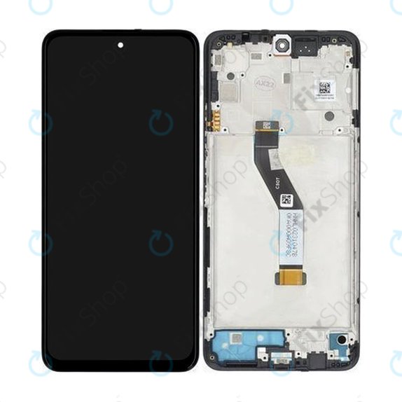 Wyświetlacz do Xiaomi Redmi Note 11S 5G 22031116BG, Ekran dotykowy z ramką, 560001K16B00, Midnight Black, Genuine Service Pack