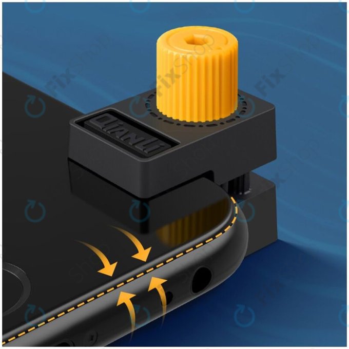 Plastikowy zacisk z gumowym wypełnieniem, zakres 12mm, 4 szt., QianLi iClamp