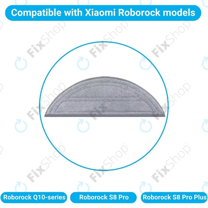 Ściereczka mopująca, 2 szt. do Xiaomi Roborock Q10-series, S8 Pro, S8 Pro Plus