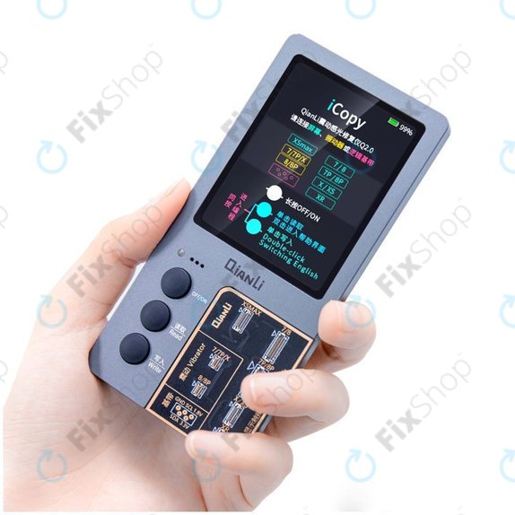 Programator True Tone, czujnika światła, wibracji i tester baterii (iPhone 7 – 11 Pro Max), QianLi iCopy Plus 2.2