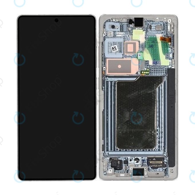 Wyświetlacz do Samsung Galaxy S25 Ultra, Ekran dotykowy z ramką, Titanium Silver, GH82-36387A, Genuine Service Pack