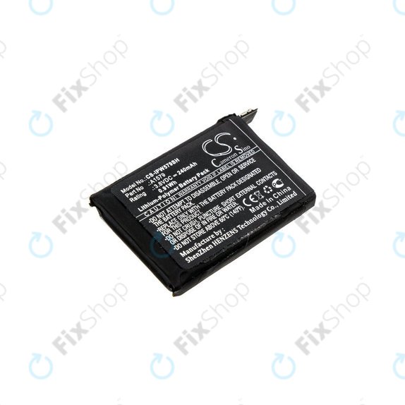 Bateria dla Apple Watch 1 42 mm, 240mAh, Li-Pol, 3.8 V, A1579, HQ