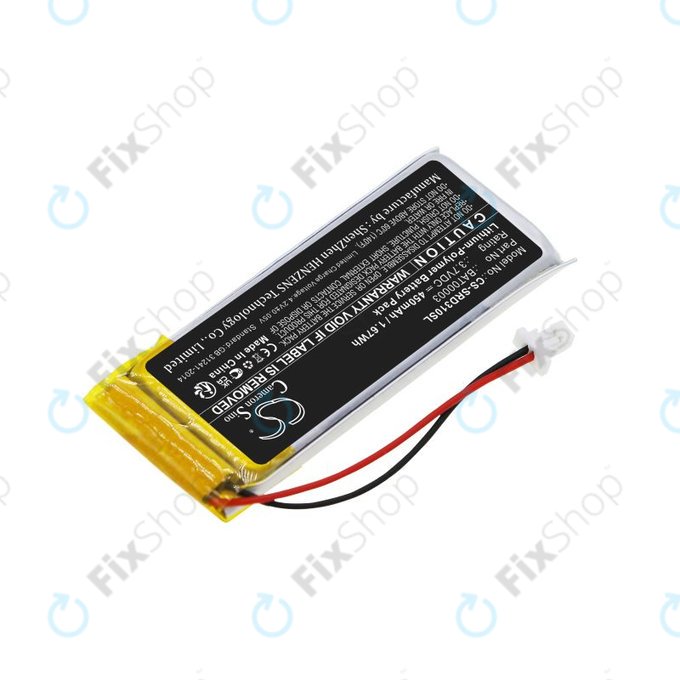 Bateria do Cardo Q1, Q3, 450mAh, Li-Pol, 3.7V, BAT00003, HQ