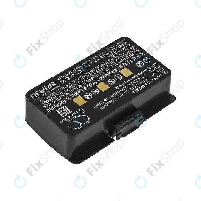 Bateria do Garmin GPSMAP 276, 296, 376, 378, 478, 495, 2200mAh, Li-Ion, 7.4V, 010-10517-00, HQ
