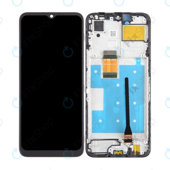 Wyświetlacz do Honor 70 Lite, Ekran dotykowy z ramką, Midnight Black, TFT