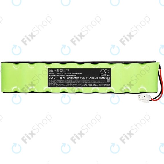 Bateria do Rowenta Air Force Extreme RH-seria, Tefal TY-seria, RS-RH5233, Ni-MH, 18,0V 3000mAh, HQ