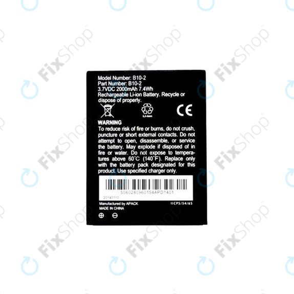 Bateria do Caterpillar CAT B15, B10-2, 2000mAh