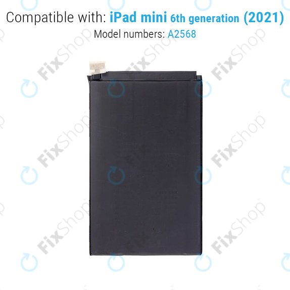 Bateria dla iPad Mini 6, Mini (2024), 5124mAh, A2522