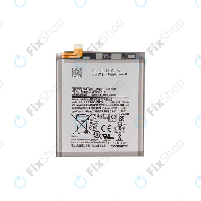 Bateria do Samsung S10 Lite G770F, EB-BA907ABY, 4500mAh