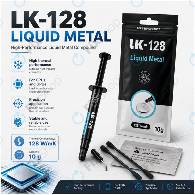 Ciekły metal LK-128, 10g