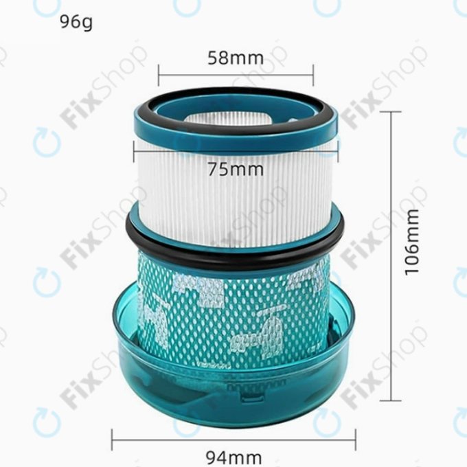 Filtr HEPA, 2 szt. do Dyson V16
