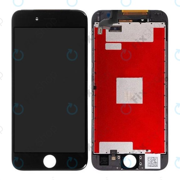 Wyświetlacz dla iPhone 6S, Black, Ekran dotykowy z ramką, Refurbished