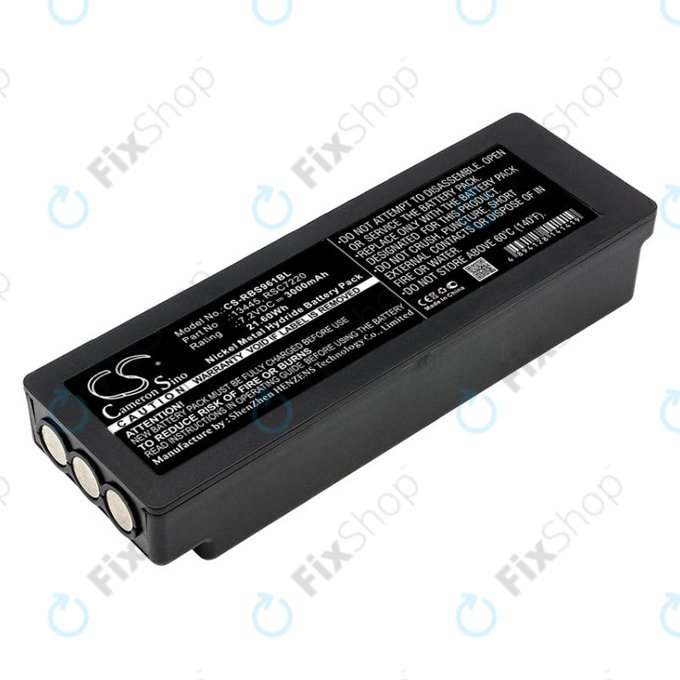 Bateria do Scanreco 590, Cifa, Effer, 3000mAh, Ni-MH, 7.2V, RSC7220, HQ