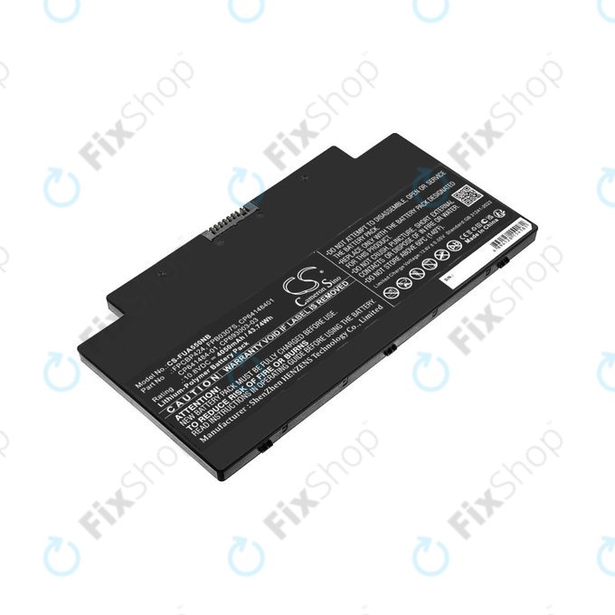Bateria do Fujitsu Lifebook AH77, A556, A3510, U536, 4050mAh, Li-Pol, 10.8V, CP641484-01, HQ
