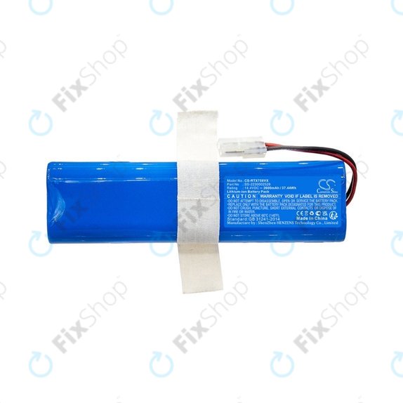 Bateria do Rowenta X-PLORER S75s, S75s+, SS-2230002528, Li-Ion, 14,4V 2600mAh, HQ