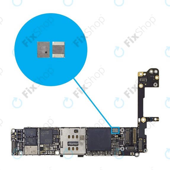 Dioda podswietlenia do iPhone 6S, 6S Plus, D4050 2pin