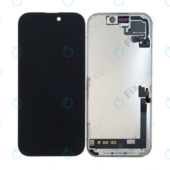 Wyświetlacz dla iPhone 17, Ekran dotykowy z ramką, Refurbished