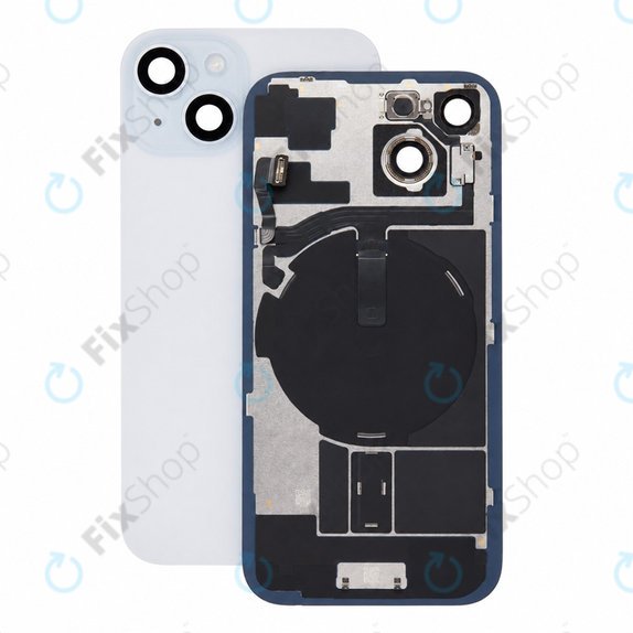 Szkło tylnej obudowy do iPhone 15, Blue, Pulled A