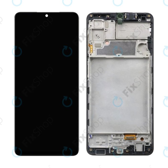 Wyświetlacz do Samsung A22 A225F, Ekran dotykowy z ramką, TFT