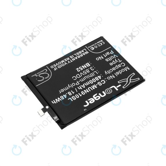 Bateria dla Xiaomi Redmi Note 9 Pro, 4800mAh, Li-Pol, 3.85 V, BN52, HQ