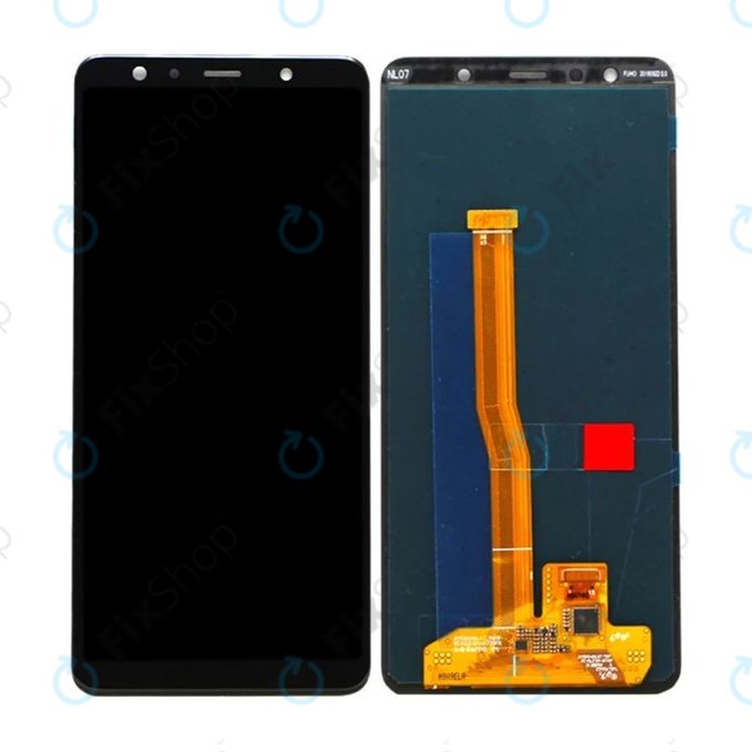 Wyświetlacz OLED do Samsung A7 A750F (2018), Ekran dotykowy bez ramki
