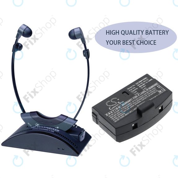 Bateria do Sennheiser, 60mAh, Ni-MH, 2.4V, BA150, HQ