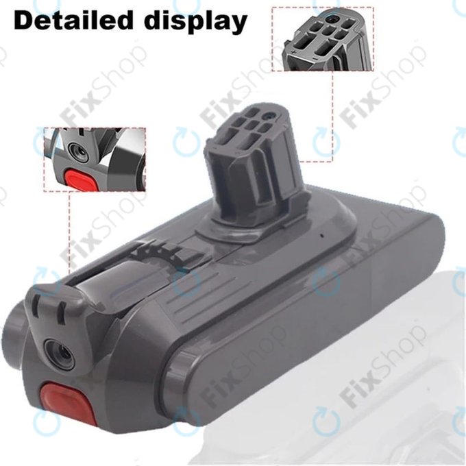 Bateria do Dyson V12, SV30, 394167-1, 386706-85, 965470-01, Li-Ion, 25,2V 2500mAh, HQ