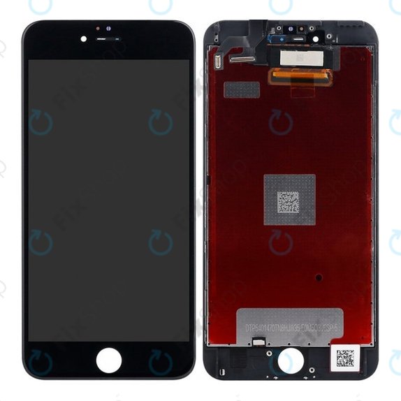 Wyświetlacz do iPhone 6S Plus, Ekran dotykowy z ramką, Czarny, Black, Refurbished