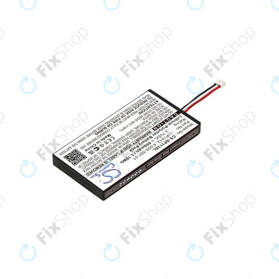 Bateria do PSP, 850mAh, Li-Pol, 3.7V, LIP1412, HQ