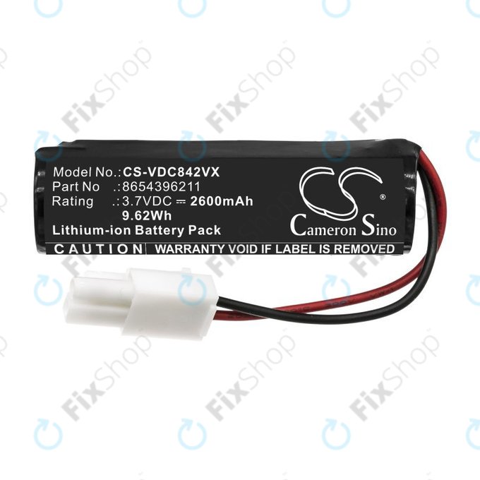 Bateria do Vileda Quick & Clean, 2600mAh, Li-Ion, 3.7V, 8654396211, HQ