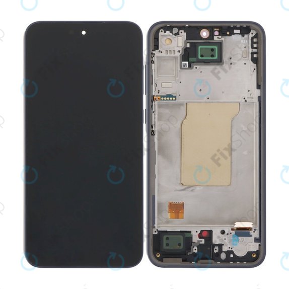 Wyświetlacz OLED do Samsung Galaxy A35 A356B, Ekran dotykowy z ramką, Awesome Navy
