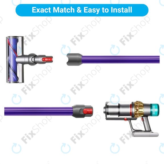 Rura ssąca do Dyson V12, Fioletowy, Purple