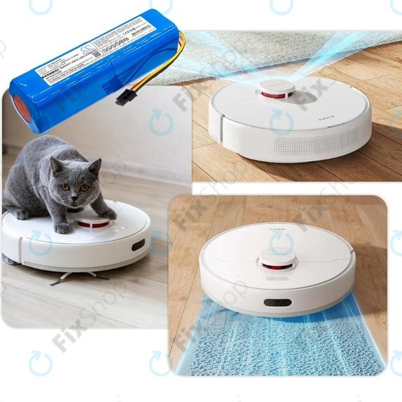 Bateria do Xiaomi Mi Robot Vacuum Mop-seria, BRR-2P4S-5200, Li-Ion, 14,4V 5200mAh, HQ