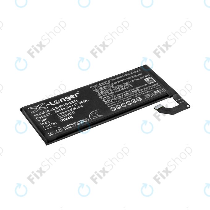 Bateria dla Xiaomi Mi 10 M2001J2G, 4650mAh, Li-Pol, 3.85 V, BM4N, HQ