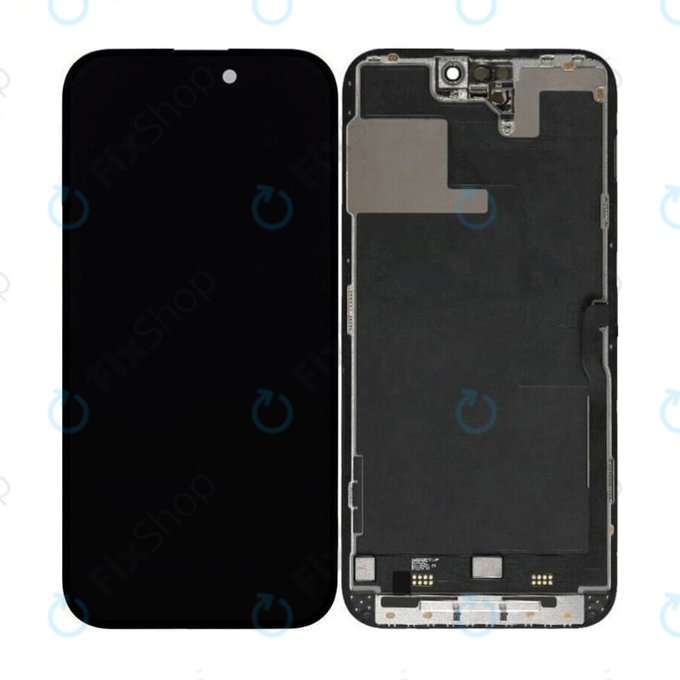 Wyświetlacz Hard OLED dla iPhone 14 Pro, Ekran dotykowy z ramką, FixPremium