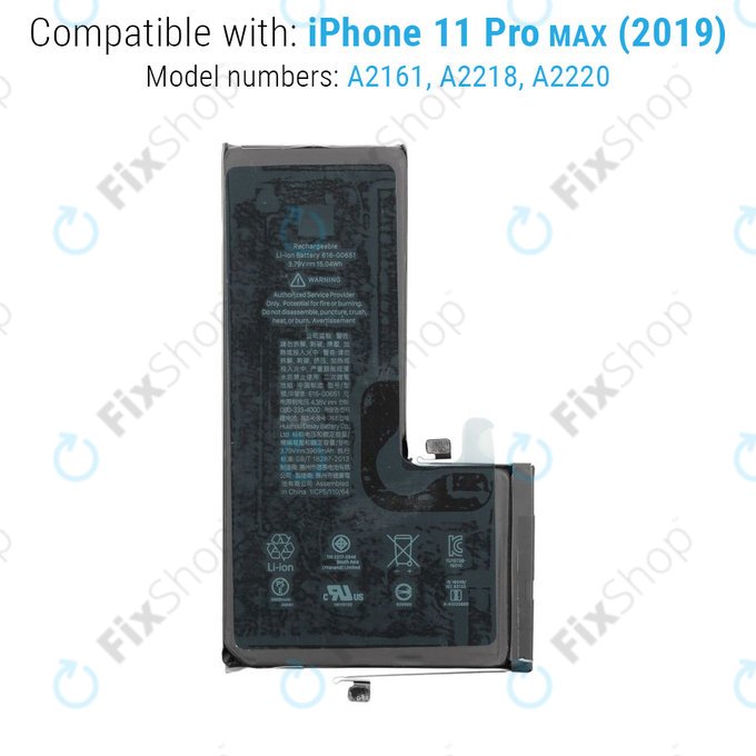 Bateria dla iPhone 11 Pro Max, 3969mAh
