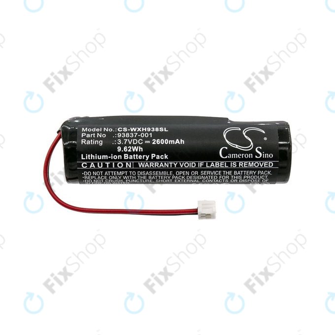 Bateria do Wahl Beretta Black Stealth, Designer, 2600mAh, Li-Ion, 3.7V, 93837-001, HQ