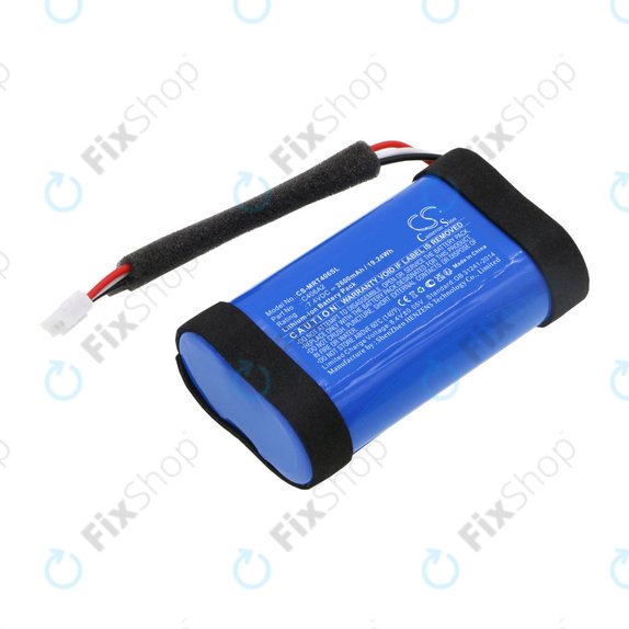 Bateria do Marshall Emberton, 2600mAh, Li-Ion, 7.4V, C406A2, HQ