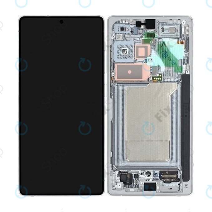 Wyświetlacz do Samsung Galaxy S25 Ultra, Ekran dotykowy z ramką, Titanium Silverblue, GH82-36387C, Genuine Service Pack