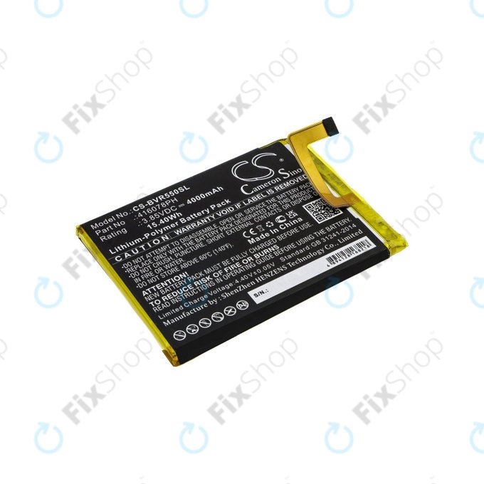 Bateria do Blackview BV5500, 4000mAh, Li-Pol, 3.85V, 416078PH, HQ