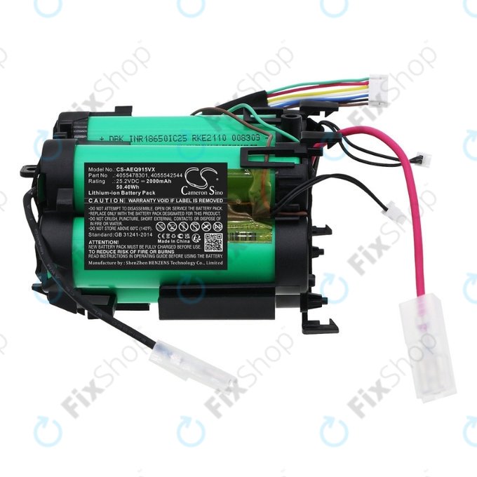 Bateria do Electrolux PQ-series, 4055478301, 4055542544, Li-Ion, 25.2V, 2000mAh, HQ