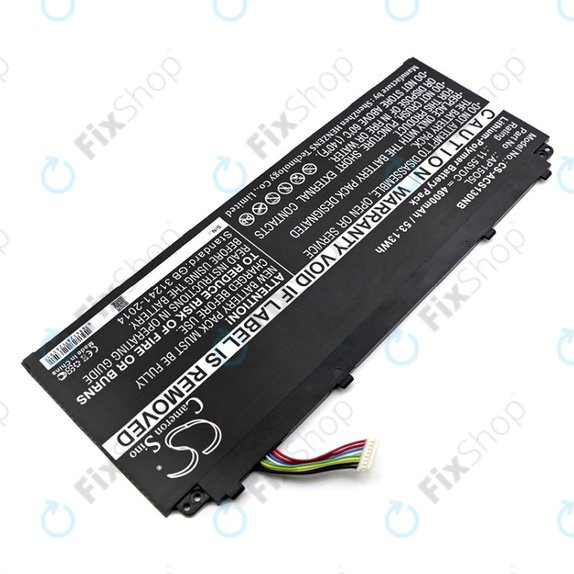 Bateria do Acer Aspire S13, Chromebook R13, 4600mAh, Li-Pol, 11.55V, AP15O3K, HQ