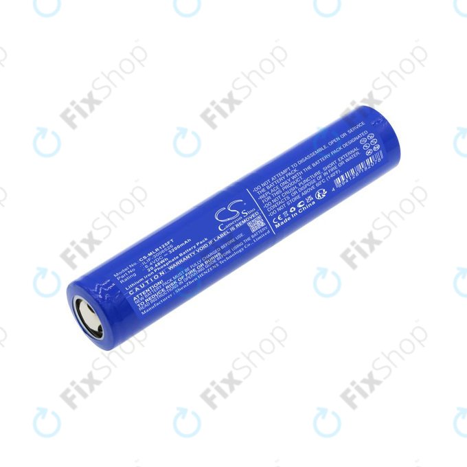 Bateria do Maglite ML125, ML150LR, ML150LRX, 3200mAh, LiFePO4, 6.4V, ILIF-3006526, HQ